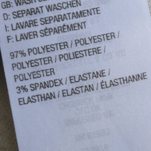 Du Jour Petite Black V-Neck Flutter Sleeve Wide Leg Stretch Crepep Romper Sz XLP - Picture 9 of 9